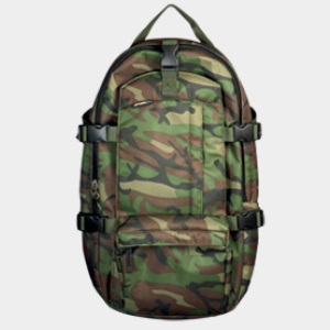 SEBA BACKPACK SLIM CAMOUFLAGE GREEN