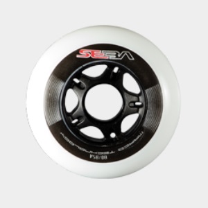 SEBA CW WHITE WHEEL WH/BK